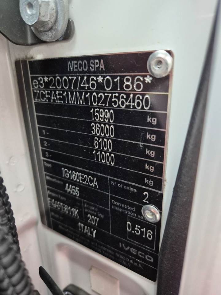 Kamion za prevoz boca Iveco Eurocargo ML160E28/FP Böse Schwenkwand LBW 2xAHK: slika 37