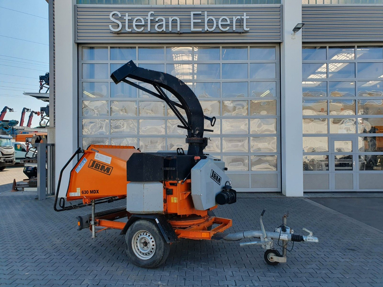 JBM 630 MDX Holzhacker / nur 133h / 2008 - Strugač za drvo: slika 1 JBM 630 MDX Holzhacker / nur 133h / 2008 - Strugač za drvo: slika 1