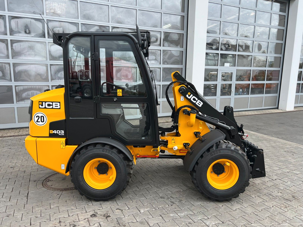 JCB 403 Plus / Neufahrzeug / 2025 / Gabel / Schaufel - Utovarivač točkaš: slika 2 JCB 403 Plus / Neufahrzeug / 2025 / Gabel / Schaufel - Utovarivač točkaš: slika 2