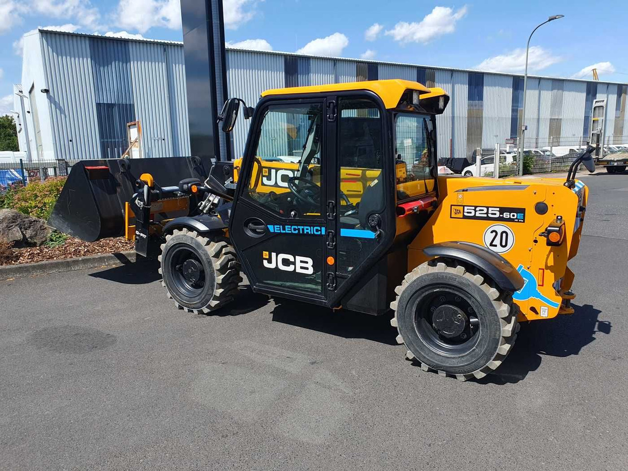 JCB 525-60E / Elektro / 2022 / nur 176h / Gabel - Teleskopski upravljač: slika 4 JCB 525-60E / Elektro / 2022 / nur 176h / Gabel - Teleskopski upravljač: slika 4