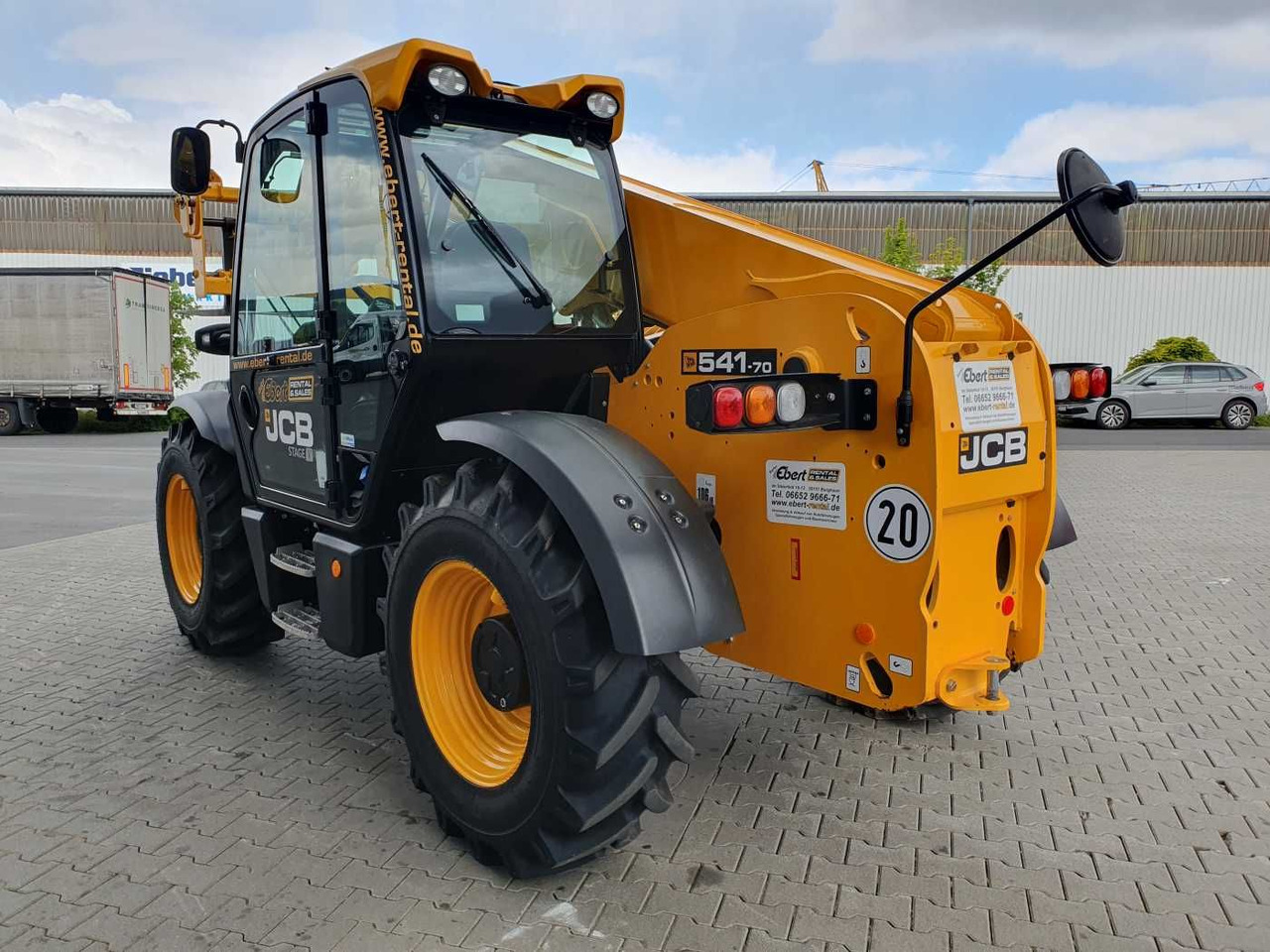 JCB 541-70 / nur 438h / 2022 / 4.100kg / 7m / 109PS - Teleskopski upravljač: slika 5 JCB 541-70 / nur 438h / 2022 / 4.100kg / 7m / 109PS - Teleskopski upravljač: slika 5