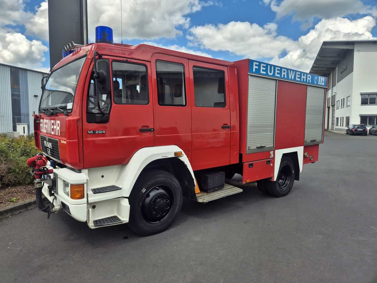 MAN 14.224 4x4 TLF 16/29 Tanklöschfahrzeug Feuerwehr - Kamion: slika 3 MAN 14.224 4x4 TLF 16/29 Tanklöschfahrzeug Feuerwehr - Kamion: slika 3