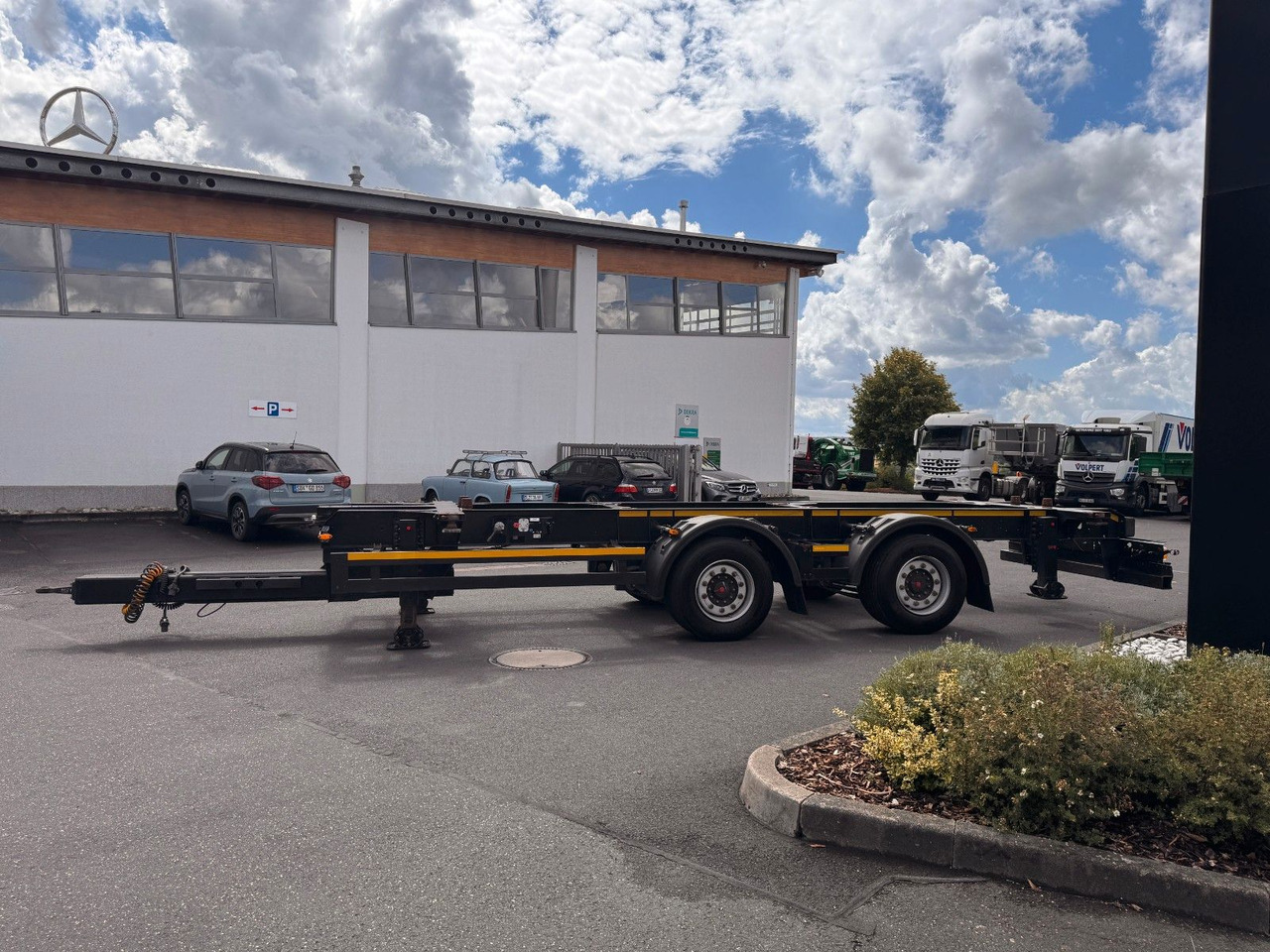 Prikolica za prevoz kontejnera/ Prikolica sa promenjivim sandukom Kögel ZW 18 Lafette SAF Achsen 15.910kg Nutzlast: slika 16