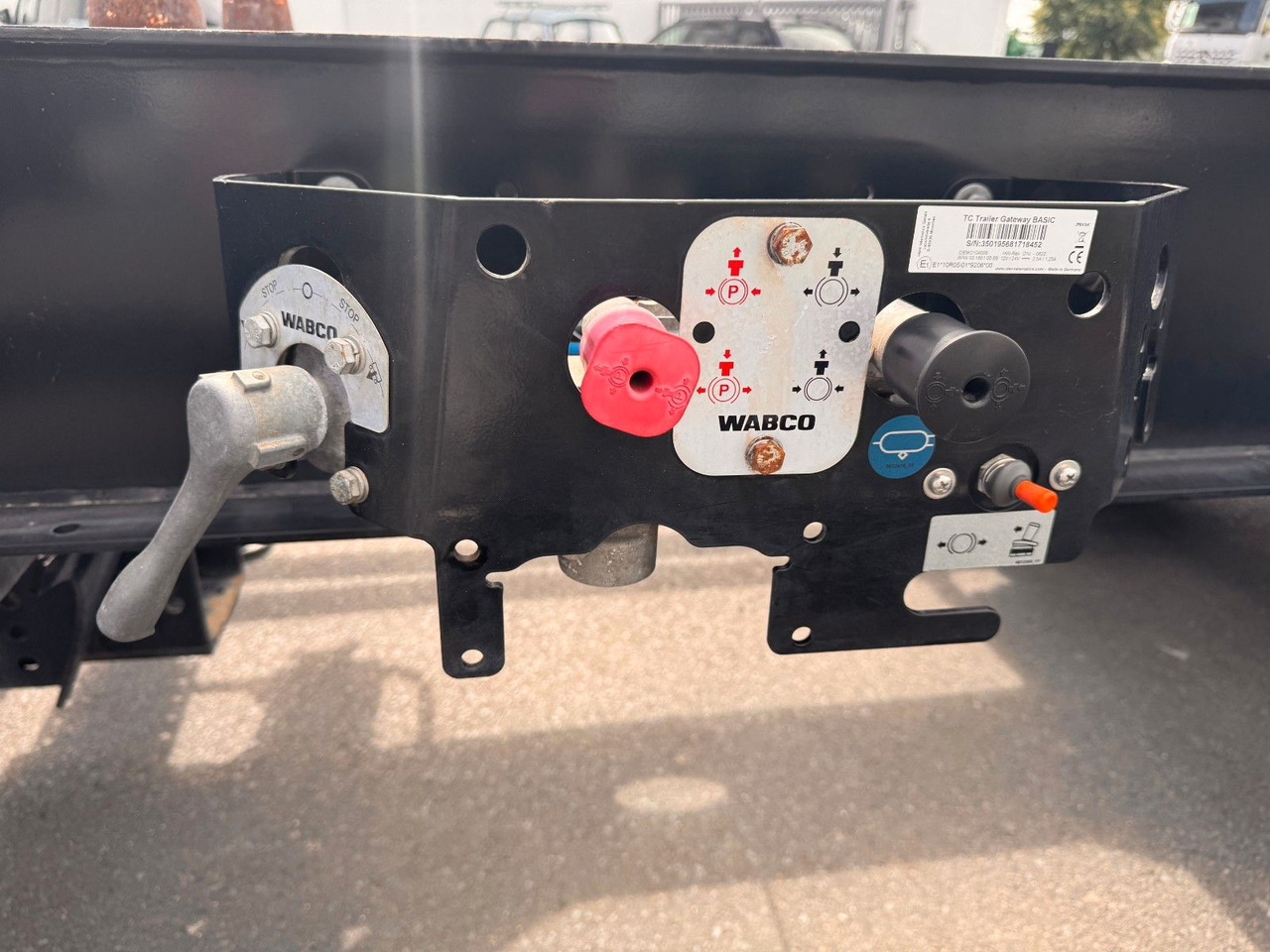 Prikolica za prevoz kontejnera/ Prikolica sa promenjivim sandukom Kögel ZW 18 Lafette SAF Achsen 15.910kg Nutzlast: slika 23