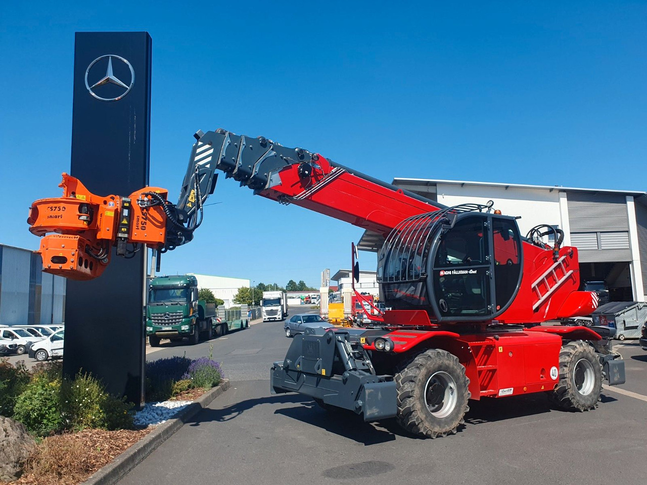 Magni RTH 6.30 SH / Fällkran / nur 1.340h / 2021 - Utovarivač točkaš: slika 1 Magni RTH 6.30 SH / Fällkran / nur 1.340h / 2021 - Utovarivač točkaš: slika 1