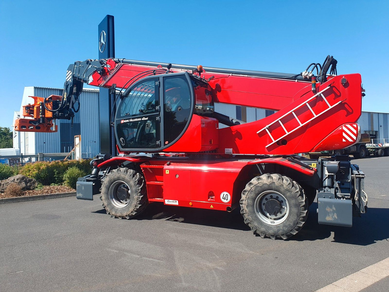 Magni RTH 6.30 SH / Fällkran / nur 1.340h / 2021 - Utovarivač točkaš: slika 3 Magni RTH 6.30 SH / Fällkran / nur 1.340h / 2021 - Utovarivač točkaš: slika 3