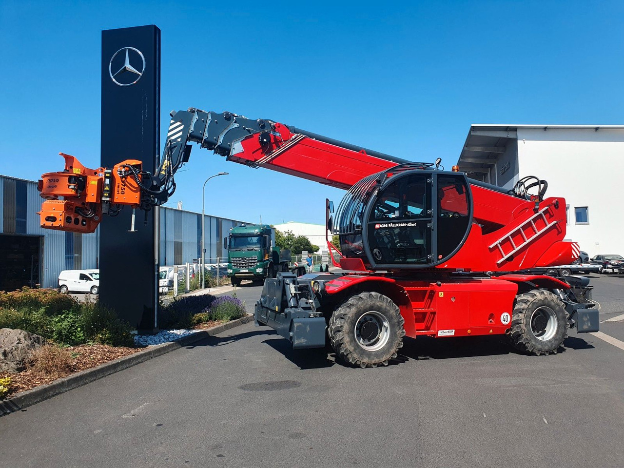 Magni RTH 6.30 SH / Fällkran / nur 1.340h / 2021 - Utovarivač točkaš: slika 2 Magni RTH 6.30 SH / Fällkran / nur 1.340h / 2021 - Utovarivač točkaš: slika 2