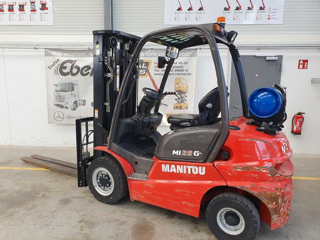 Manitou MI 25 G / Triplex: 4.70m / nur 1.976h! / SS - Gasni viljuškar: slika 5 Manitou MI 25 G / Triplex: 4.70m / nur 1.976h! / SS - Gasni viljuškar: slika 5