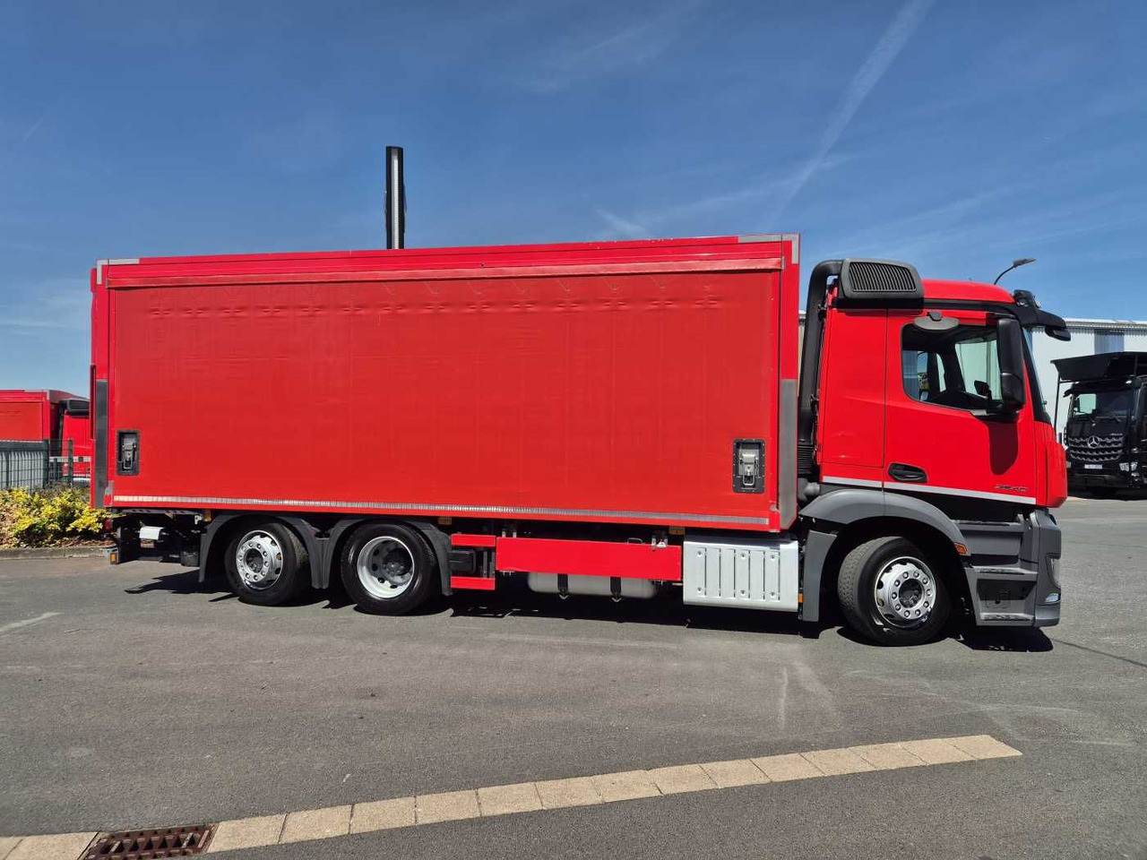Mercedes-Benz Antos 2540 LnR 6x2 LBW Schiebeplanen AHK - Kamion sa ceradom: slika 5 Mercedes-Benz Antos 2540 LnR 6x2 LBW Schiebeplanen AHK - Kamion sa ceradom: slika 5