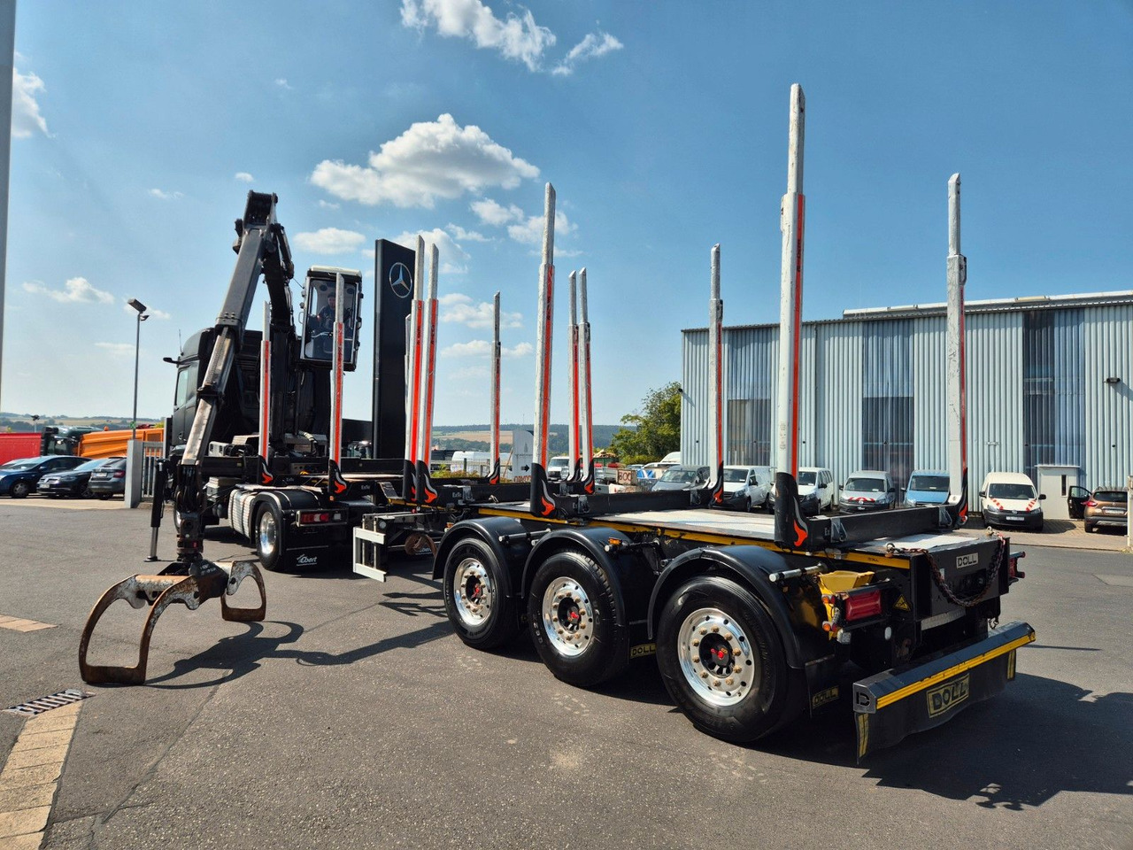 Mercedes-Benz Arocs 1853 LS 4x4 HAD Palfinger Q170Z96+Doll H3L - Šticar, Kamion sa dizalicom: slika 5 Mercedes-Benz Arocs 1853 LS 4x4 HAD Palfinger Q170Z96+Doll H3L - Šticar, Kamion sa dizalicom: slika 5