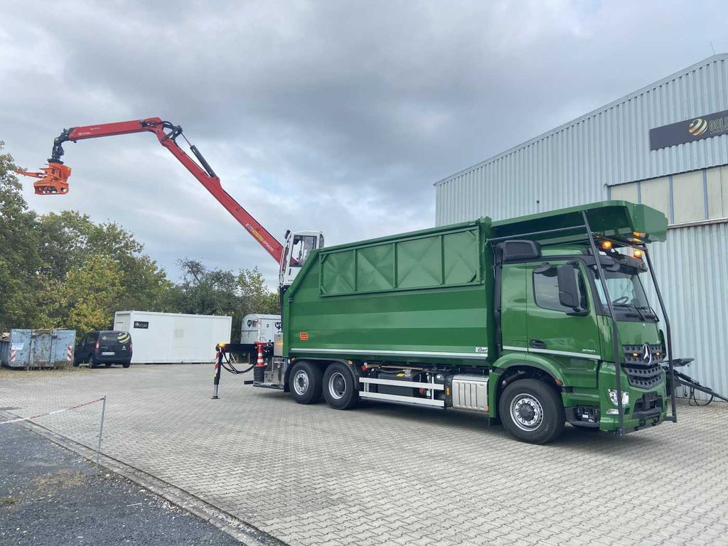 Šticar, Kamion sa dizalicom novi Mercedes-Benz Arocs 2751L HAD + Q170L (11,5m!) -EBERT-Fäll-LKW: slika 9