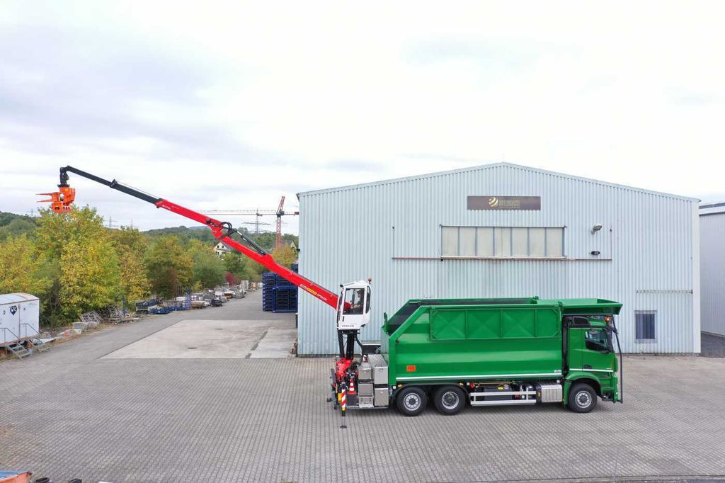 Šticar, Kamion sa dizalicom novi Mercedes-Benz Arocs 2751L HAD + Q170L (11,5m!) -EBERT-Fäll-LKW: slika 8