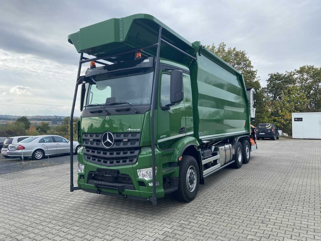 Šticar, Kamion sa dizalicom novi Mercedes-Benz Arocs 2751L HAD + Q170L (11,5m!) -EBERT-Fäll-LKW: slika 12
