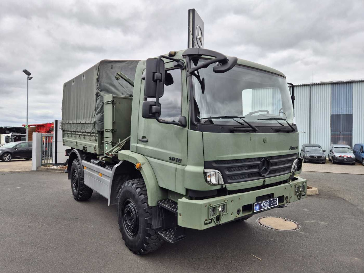 Mercedes-Benz Atego 1018 A 4x4 Singlebereifung 6 Stück vorh. - Kamion sa tovarnim sandukom: slika 3 Mercedes-Benz Atego 1018 A 4x4 Singlebereifung 6 Stück vorh. - Kamion sa tovarnim sandukom: slika 3