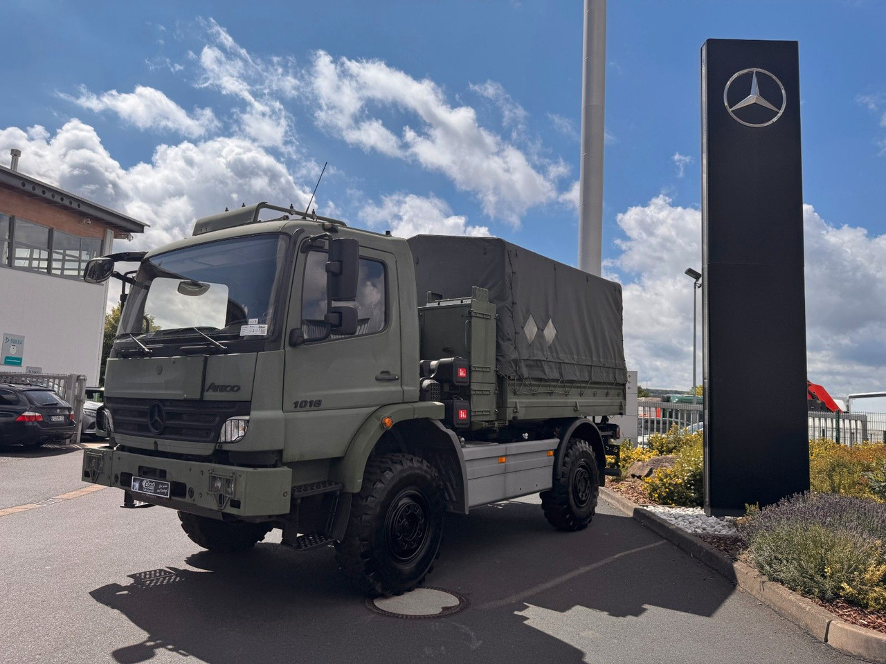 Kamion sa ceradom Mercedes-Benz Atego 1018 A 4x4 Singlebereifung 7 Stück vorh.: slika 29
