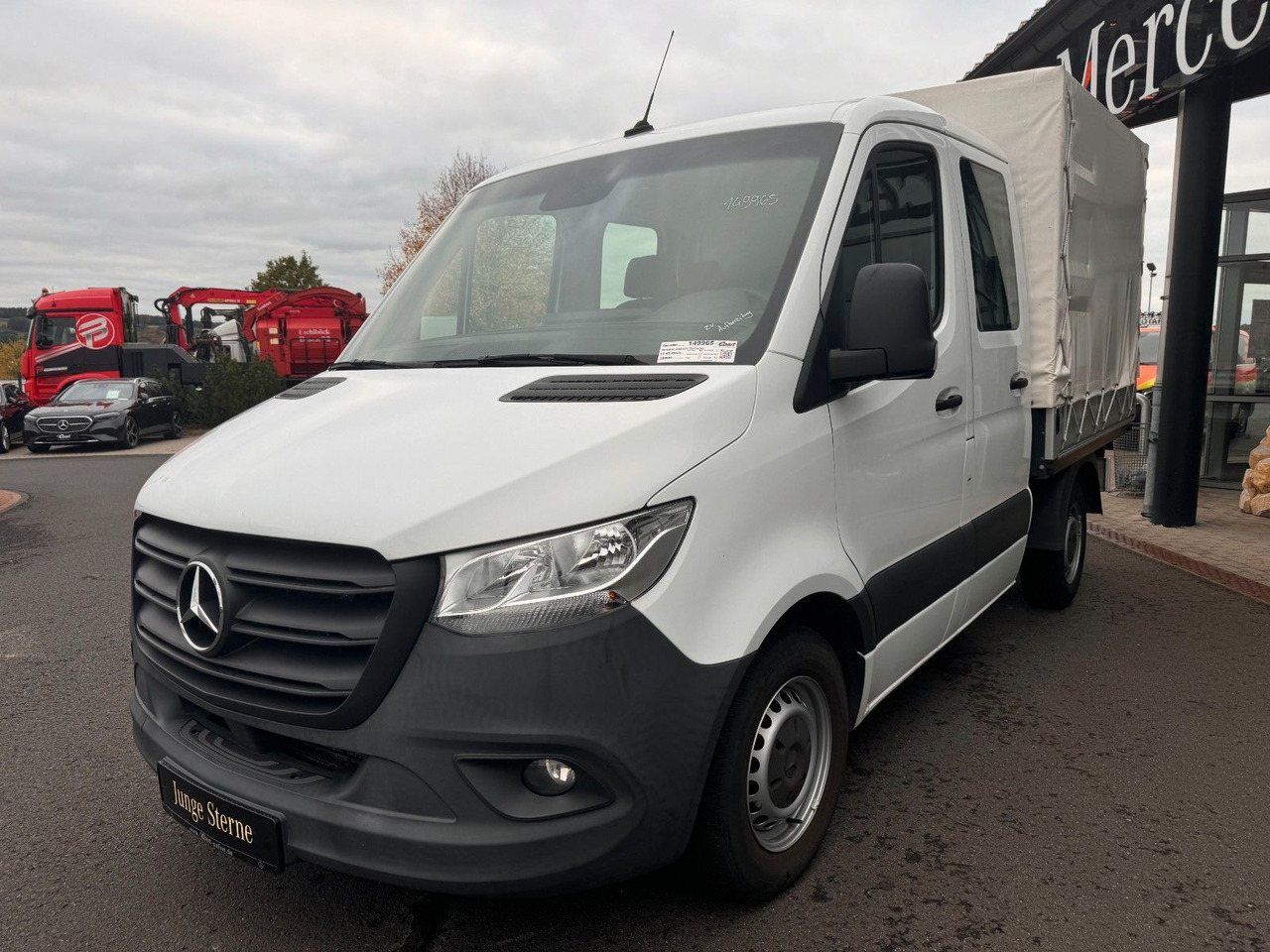 Mercedes-Benz Sprinter 215 CDI DoKa 9G Klima AHK SHZ - Dostavno vozilo sa ceradom, Dostavno vozilo sa duplom kabinom: slika 3 Mercedes-Benz Sprinter 215 CDI DoKa 9G Klima AHK SHZ - Dostavno vozilo sa ceradom, Dostavno vozilo sa duplom kabinom: slika 3