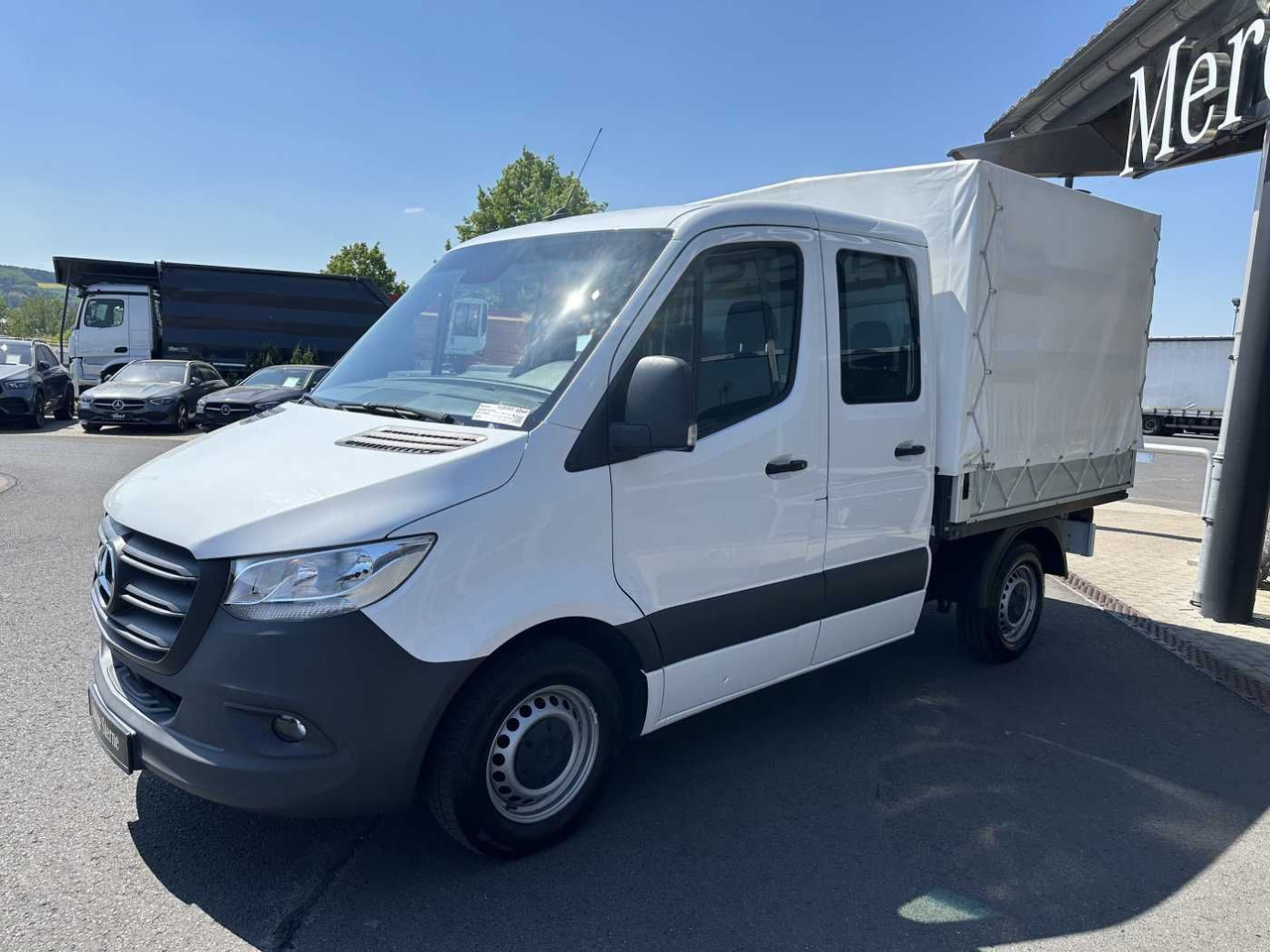 Mercedes-Benz Sprinter 215 CDI DoKa 9G Klima AHK Tempomat SHZ - Dostavno vozilo sa otvorenom sandukom: slika 3 Mercedes-Benz Sprinter 215 CDI DoKa 9G Klima AHK Tempomat SHZ - Dostavno vozilo sa otvorenom sandukom: slika 3