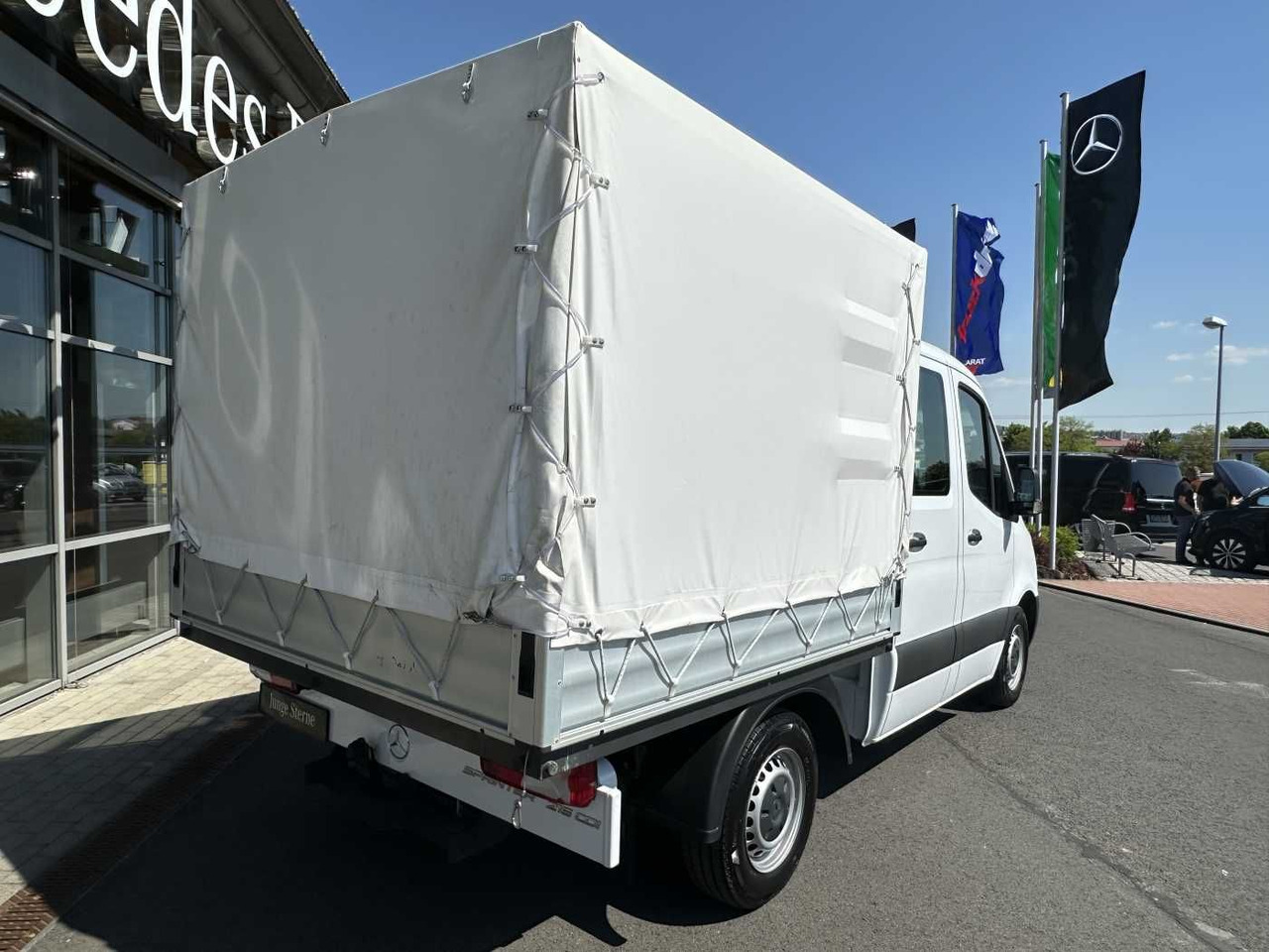 Mercedes-Benz Sprinter 215 CDI DoKa 9G Klima AHK Tempomat SHZ - Dostavno vozilo sa otvorenom sandukom: slika 4 Mercedes-Benz Sprinter 215 CDI DoKa 9G Klima AHK Tempomat SHZ - Dostavno vozilo sa otvorenom sandukom: slika 4
