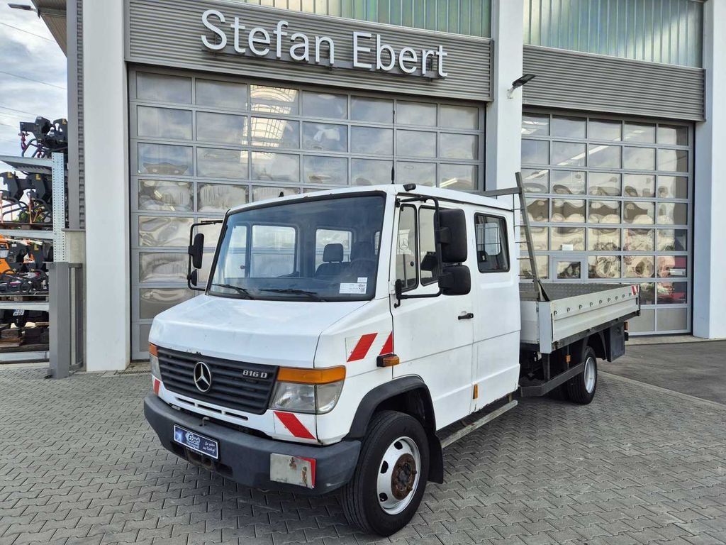Mercedes-Benz Vario 816 DK DoKa 4x2 Pritsche 2x AHK - Dostavno vozilo sa otvorenom sandukom, Dostavno vozilo sa duplom kabinom: slika 1 Mercedes-Benz Vario 816 DK DoKa 4x2 Pritsche 2x AHK - Dostavno vozilo sa otvorenom sandukom, Dostavno vozilo sa duplom kabinom: slika 1