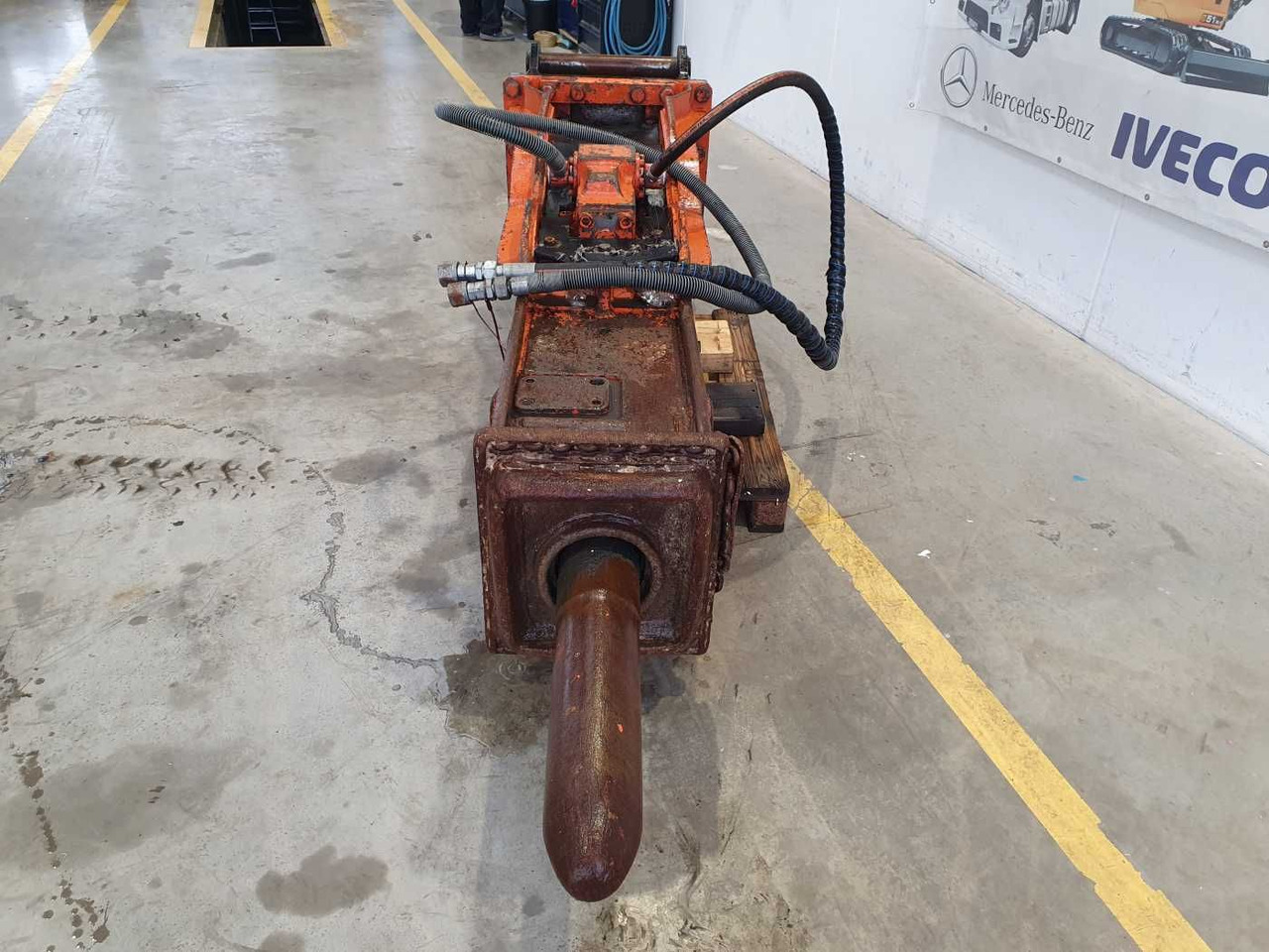 NPK GH 15 Enviro Hydraulikhammer 28-45to MS25 - Hidraulični čekić za Građevinska mašina: slika 4 NPK GH 15 Enviro Hydraulikhammer 28-45to MS25 - Hidraulični čekić za Građevinska mašina: slika 4