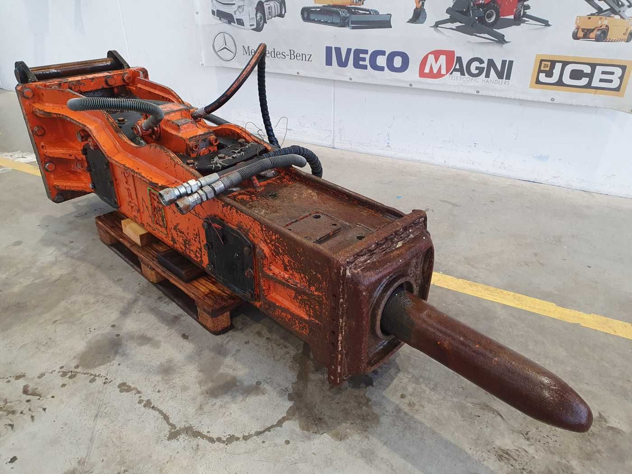 NPK GH 15 Enviro Hydraulikhammer 28-45to MS25 - Hidraulični čekić za Građevinska mašina: slika 3 NPK GH 15 Enviro Hydraulikhammer 28-45to MS25 - Hidraulični čekić za Građevinska mašina: slika 3