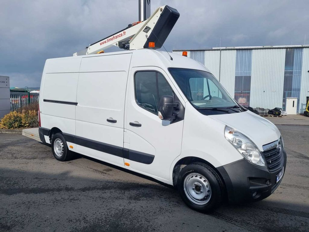 Vazdušna platforma montirana na kamion, Dostavno vozilo Opel Movano 2.3 CDTI / VERSALIFT ETL-26, 10,5m: slika 12