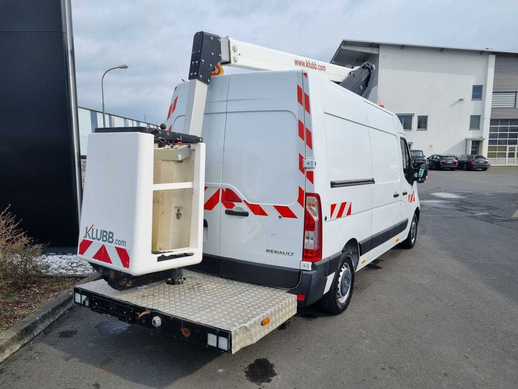 Vazdušna platforma montirana na kamion, Dostavno vozilo Renault Master 2.3 dCi / KLUBB K32, 12,5m: slika 8