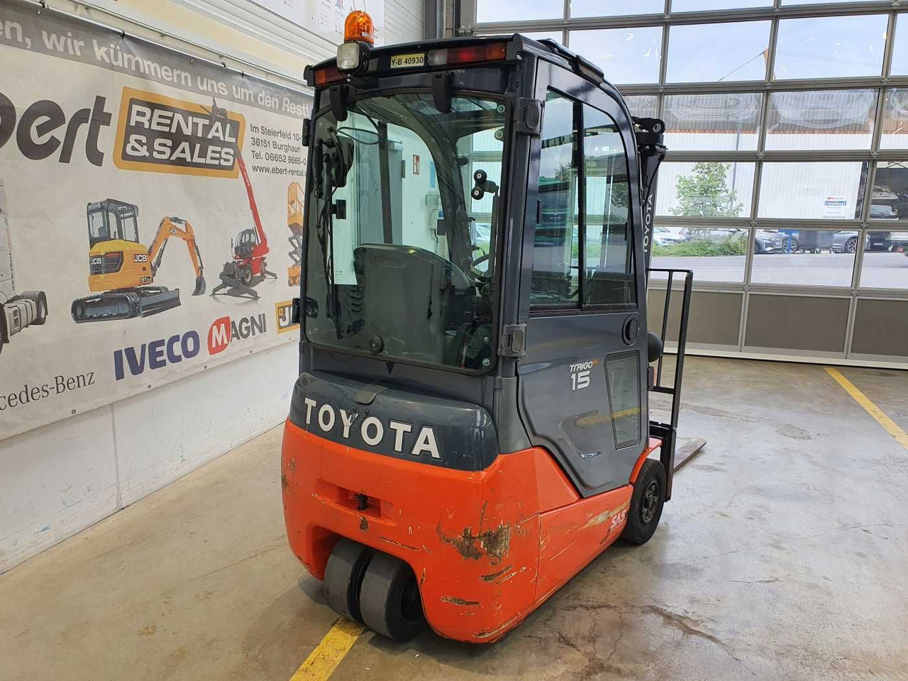 Toyota 8FBET15 / Batterie 07/2023 / HH: 4.3m! / 2.849h - Električni viljuškar: slika 4 Toyota 8FBET15 / Batterie 07/2023 / HH: 4.3m! / 2.849h - Električni viljuškar: slika 4