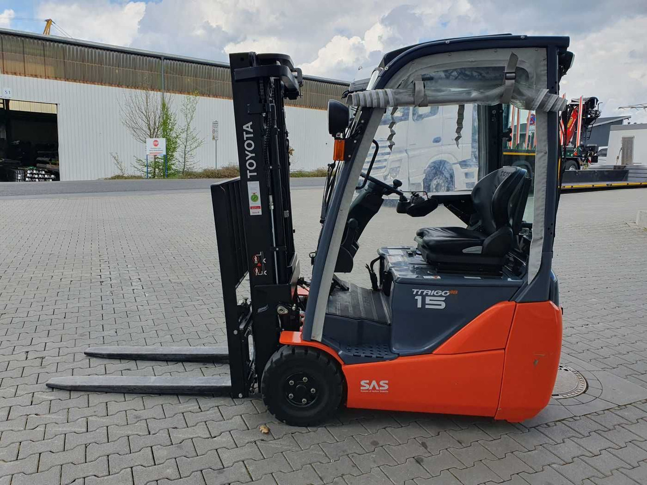 Električni viljuškar Toyota 8FBET15 / Triplex: 4.30m / nur 393h! / SS: slika 7