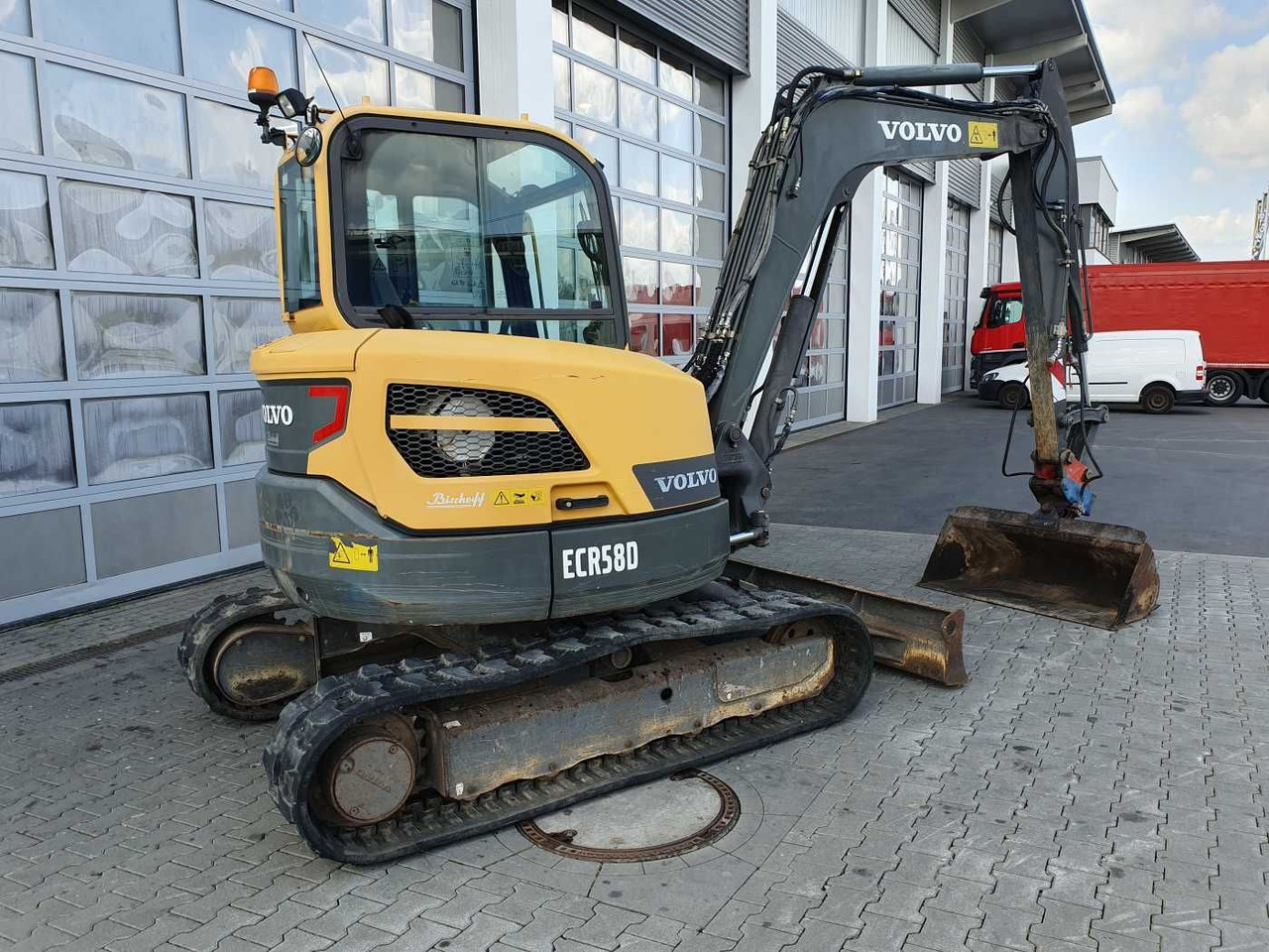 Volvo ECR58D / nur 5.433h / 1x hydr.GL - Mini bager: slika 3 Volvo ECR58D / nur 5.433h / 1x hydr.GL - Mini bager: slika 3