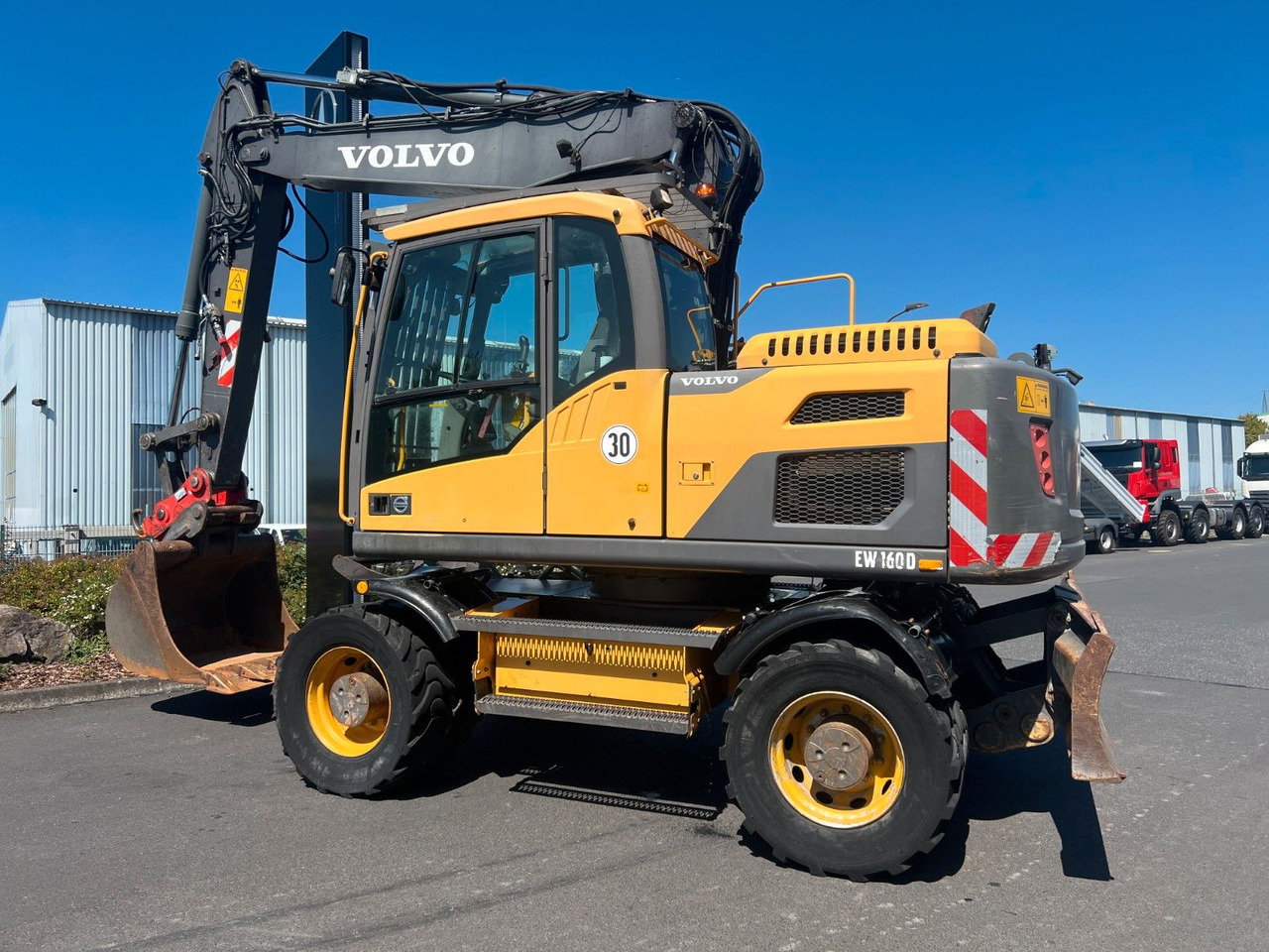 Volvo EW160D / 2014 / 1xTieflöffel / Forstschutzgitter - Bager točkaš: slika 3 Volvo EW160D / 2014 / 1xTieflöffel / Forstschutzgitter - Bager točkaš: slika 3