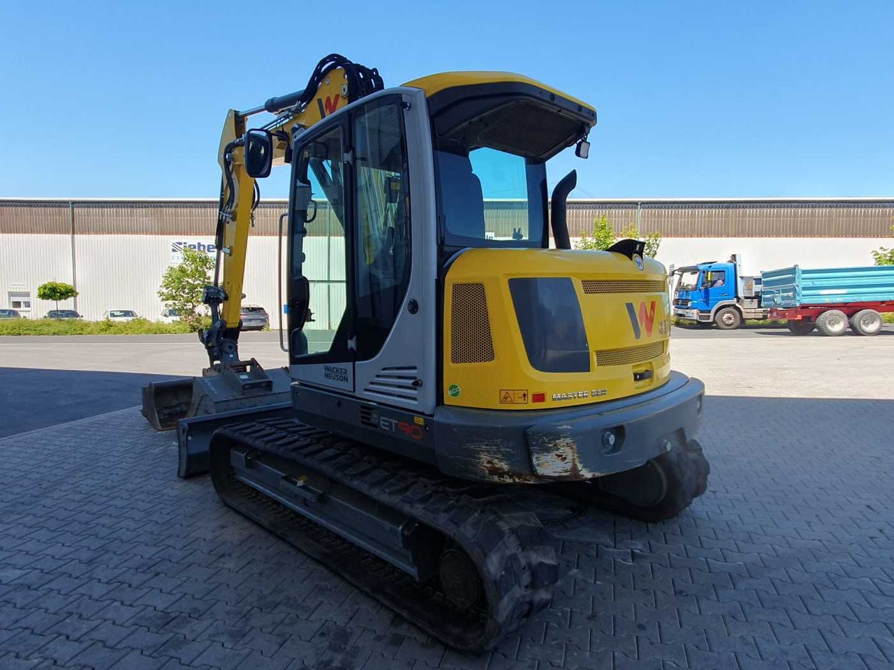 Wacker ET90 / HS08 / nur 1.244h! / Greifer/ Löffelpaket - Mini bager: slika 5 Wacker ET90 / HS08 / nur 1.244h! / Greifer/ Löffelpaket - Mini bager: slika 5