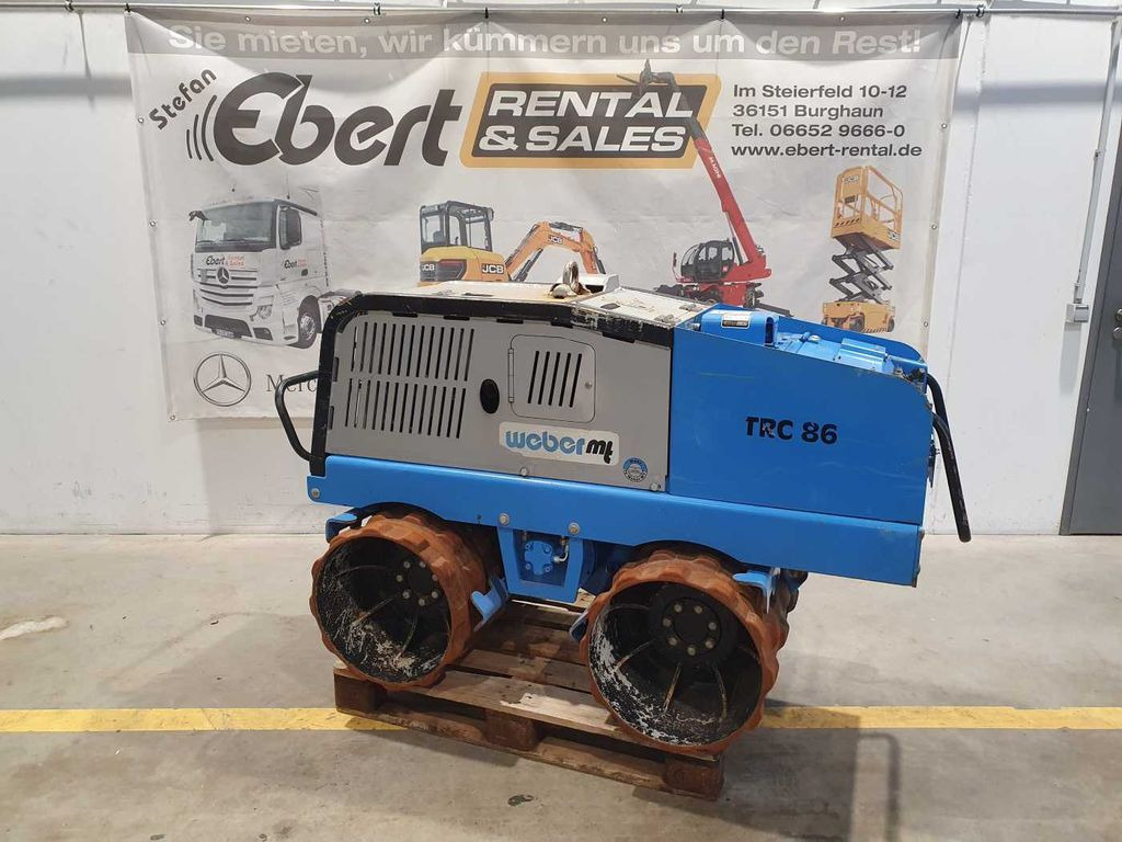 Weber TRC 86 Grabenwalze / 2020 / Funk / nur 109h - Mini valjak: slika 1 Weber TRC 86 Grabenwalze / 2020 / Funk / nur 109h - Mini valjak: slika 1