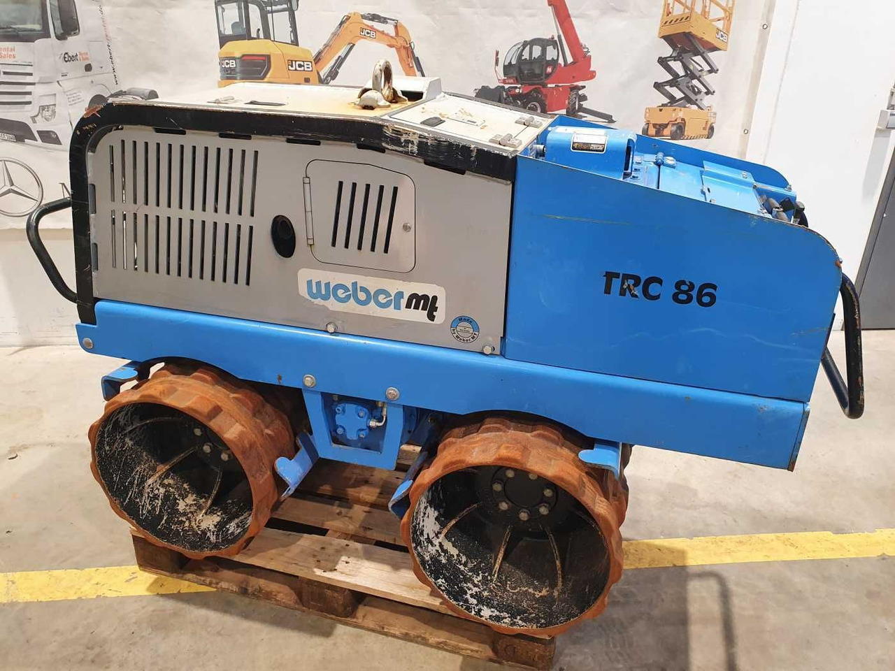 Weber TRC 86 Grabenwalze / 2020 / Funk / nur 112h - Mini valjak: slika 2 Weber TRC 86 Grabenwalze / 2020 / Funk / nur 112h - Mini valjak: slika 2