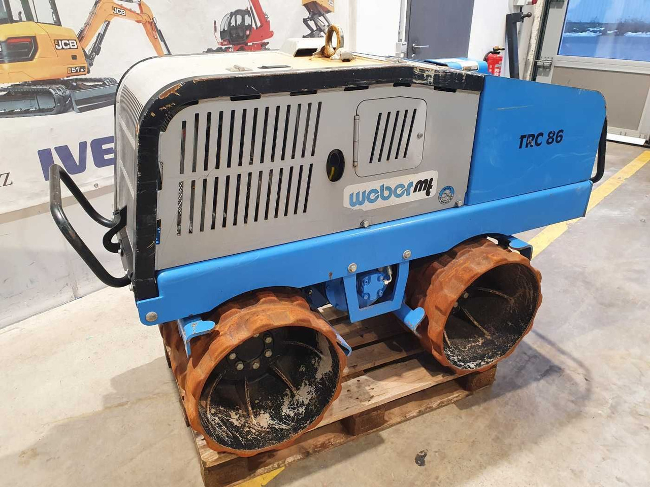 Weber TRC 86 Grabenwalze / 2020 / Funk / nur 112h - Mini valjak: slika 4 Weber TRC 86 Grabenwalze / 2020 / Funk / nur 112h - Mini valjak: slika 4
