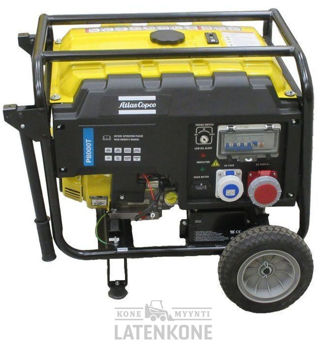 Atlas Copco P8000T AVR Generaattori - Set generatora: slika 2 Atlas Copco P8000T AVR Generaattori - Set generatora: slika 2