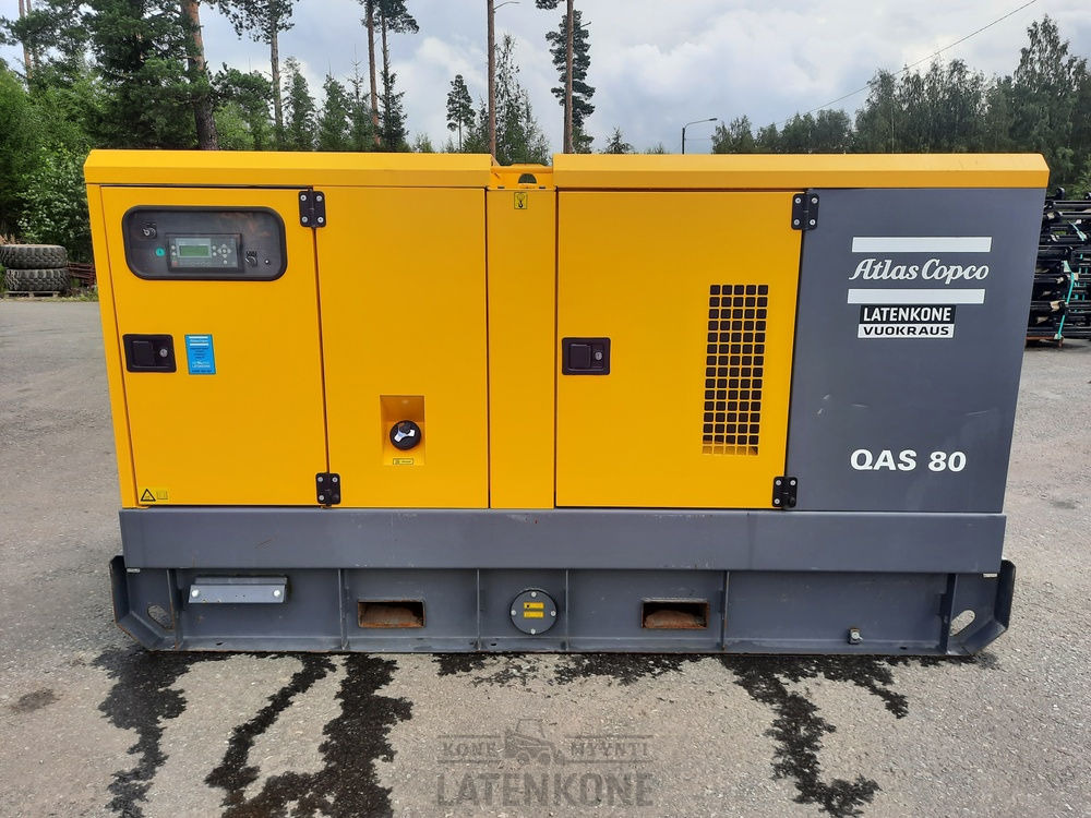 Atlas Copco QAS 80 50 Hz Generaattori ID 4803 - Set generatora: slika 1 Atlas Copco QAS 80 50 Hz Generaattori ID 4803 - Set generatora: slika 1