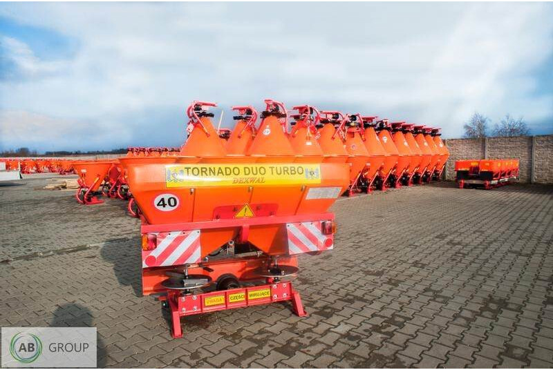 Dexwal rozsiewacz nawozu Tornado Duo 850 l/1200 kg - Rasipač veštačkog đubriva: slika 1 Dexwal rozsiewacz nawozu Tornado Duo 850 l/1200 kg - Rasipač veštačkog đubriva: slika 1