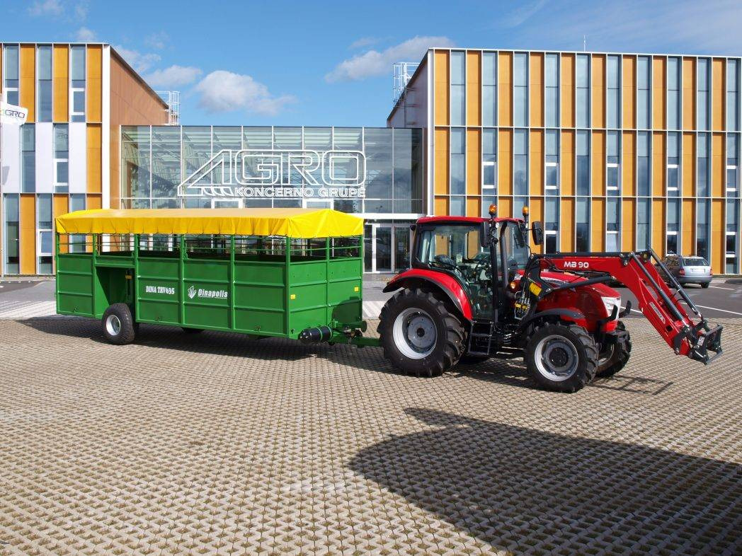 Dinapolis livestock trailer TRV 510 - Prikolica za prevoz stoke: slika 1 Dinapolis livestock trailer TRV 510 - Prikolica za prevoz stoke: slika 1