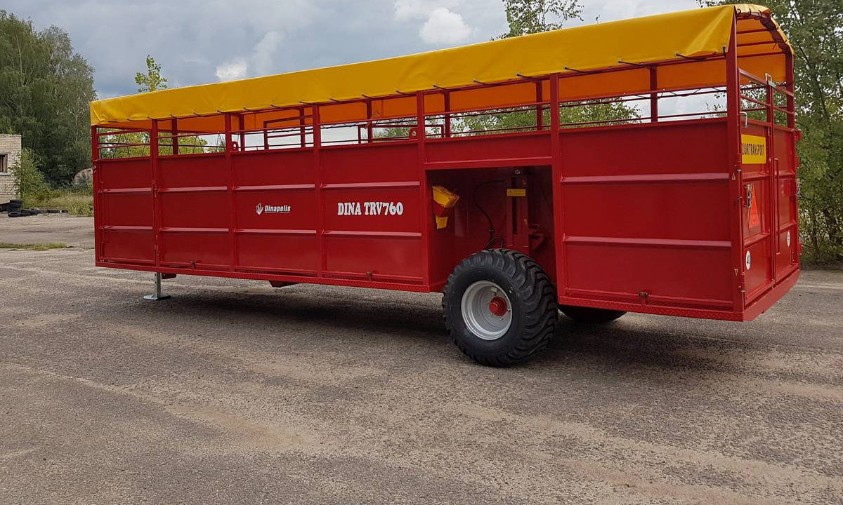 Dinapolis livestock trailer TRV 760 - Prikolica za prevoz stoke: slika 2 Dinapolis livestock trailer TRV 760 - Prikolica za prevoz stoke: slika 2