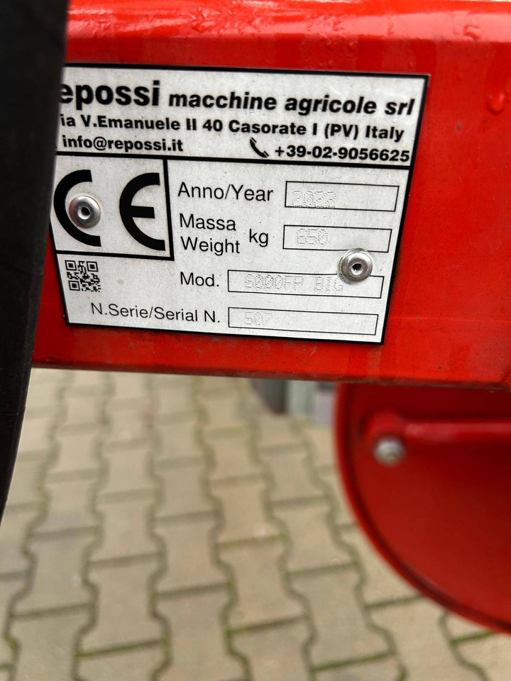 Repossi FP 6000 Big - Oprema za prevrtanje i razlaganje: slika 3 Repossi FP 6000 Big - Oprema za prevrtanje i razlaganje: slika 3