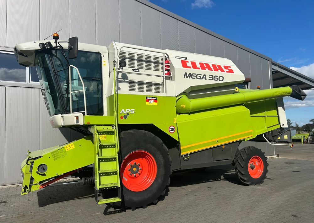 Claas Mega 360 - Kombinovani kombajn: slika 1 Claas Mega 360 - Kombinovani kombajn: slika 1