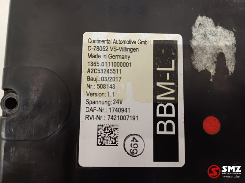 DAF Occ ECU BBM-L regeleenheid DAF - Upravljačka jedinica za Kamion: slika 4 DAF Occ ECU BBM-L regeleenheid DAF - Upravljačka jedinica za Kamion: slika 4