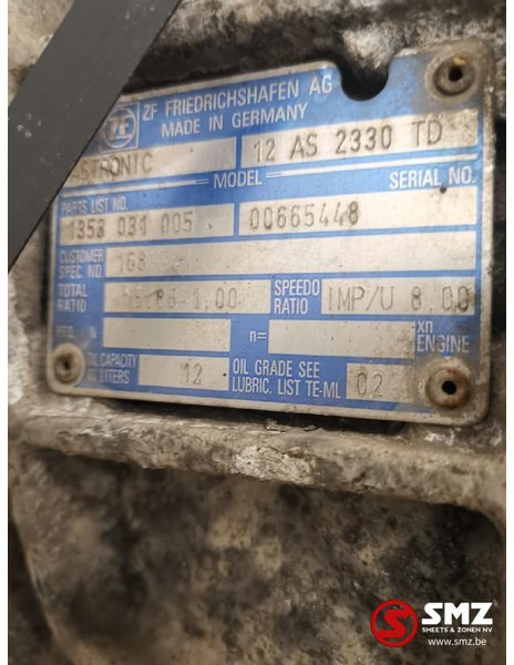 DAF Occ Versnellingsbak Daf 12as2330td - Menjač za Kamion: slika 3 DAF Occ Versnellingsbak Daf 12as2330td - Menjač za Kamion: slika 3