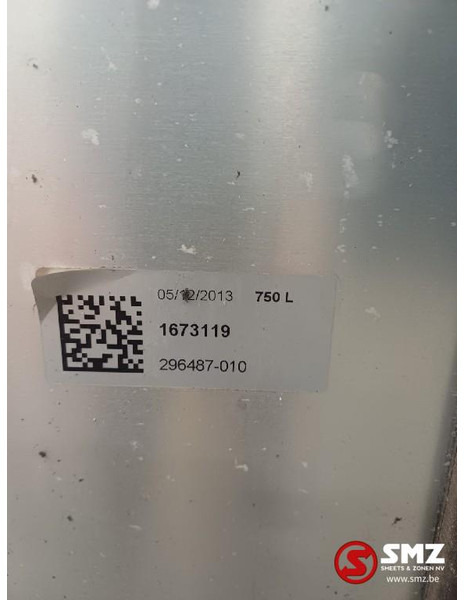 DAF Occ brandstoftank met steunen 750L DAF - Rezervoar za gorivo za Kamion: slika 5 DAF Occ brandstoftank met steunen 750L DAF - Rezervoar za gorivo za Kamion: slika 5