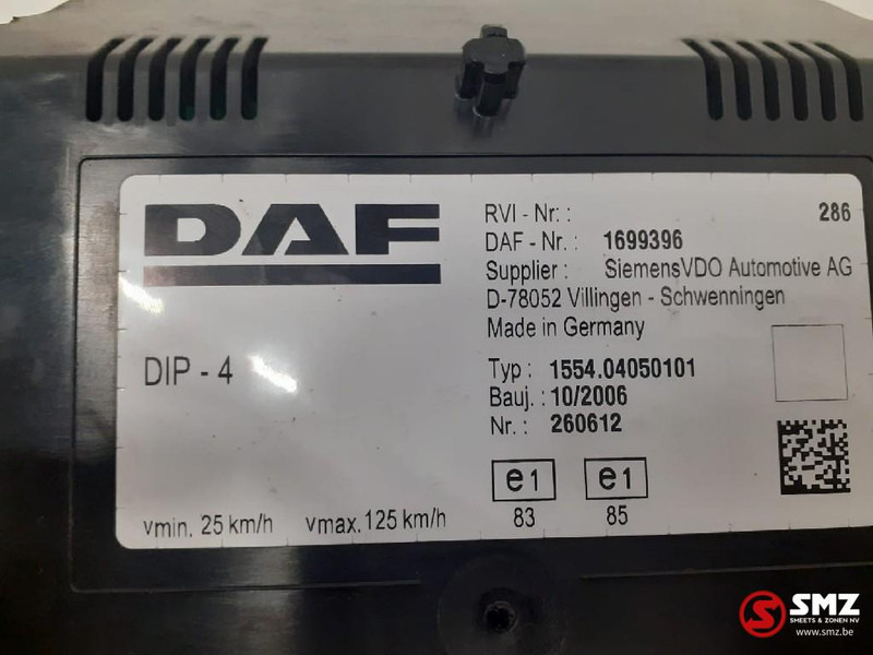 DAF Occ instrumentenpaneel DAF - Komandna tabla za Kamion: slika 3 DAF Occ instrumentenpaneel DAF - Komandna tabla za Kamion: slika 3