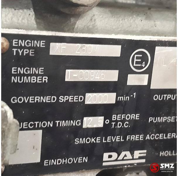 DAF Occ motor DAF XF EURO 2 - Motor za Kamion: slika 5 DAF Occ motor DAF XF EURO 2 - Motor za Kamion: slika 5