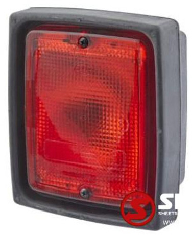 Diversen Mistachterlicht Hella 135x157mm 12V-24V - Svetla za maglu za Kamion: slika 1 Diversen Mistachterlicht Hella 135x157mm 12V-24V - Svetla za maglu za Kamion: slika 1
