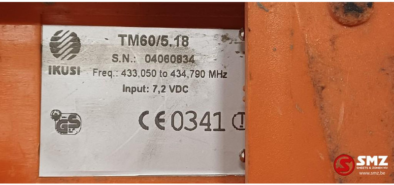 Diversen Occ afstandsbediening autolaadkraan TM60/5.18 Ikus - Platforma: slika 3 Diversen Occ afstandsbediening autolaadkraan TM60/5.18 Ikus - Platforma: slika 3