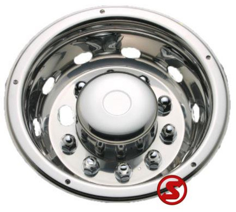 Diversen Wieldop deluxe RVS achter 22.5 diepte 160mm - Felna za Kamion: slika 1 Diversen Wieldop deluxe RVS achter 22.5 diepte 160mm - Felna za Kamion: slika 1